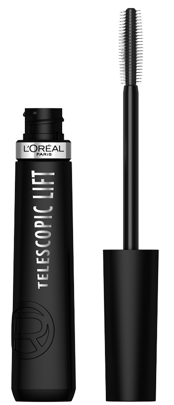 Telescopic Instant Lift Washable Mascara, Black - L'Oréal Paris ME